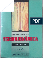 Fundamentos de Termodinámica - Van Wylen - 2ed PDF