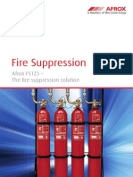 Fire Suppression: Afrox FS125 - The Fi Re Suppression Solution