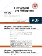 National Structural Code of The Philippines 2015: Codes and Regulations