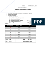 Determining Errors in Measurement Lab