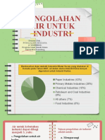 Tugas PPT Pengolahan Air Untuk Industri