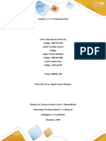 Evaluación BIOPSICOSOCIAL comunidad Doradal