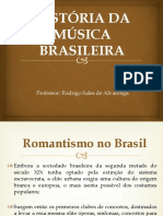 História da Música Brasileira no Romantismo