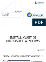 Panduan Menggunakan Xvast - 7HE-LR