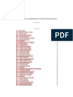 Mathematical Techniques in Structural Biology - J. R. Quine