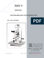 Quantel Medical Optimis II Service Manual