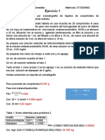 Ejercicios de HPLC Standar Interno.