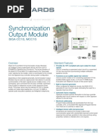 E85001-0543 - Synchronization Output Module