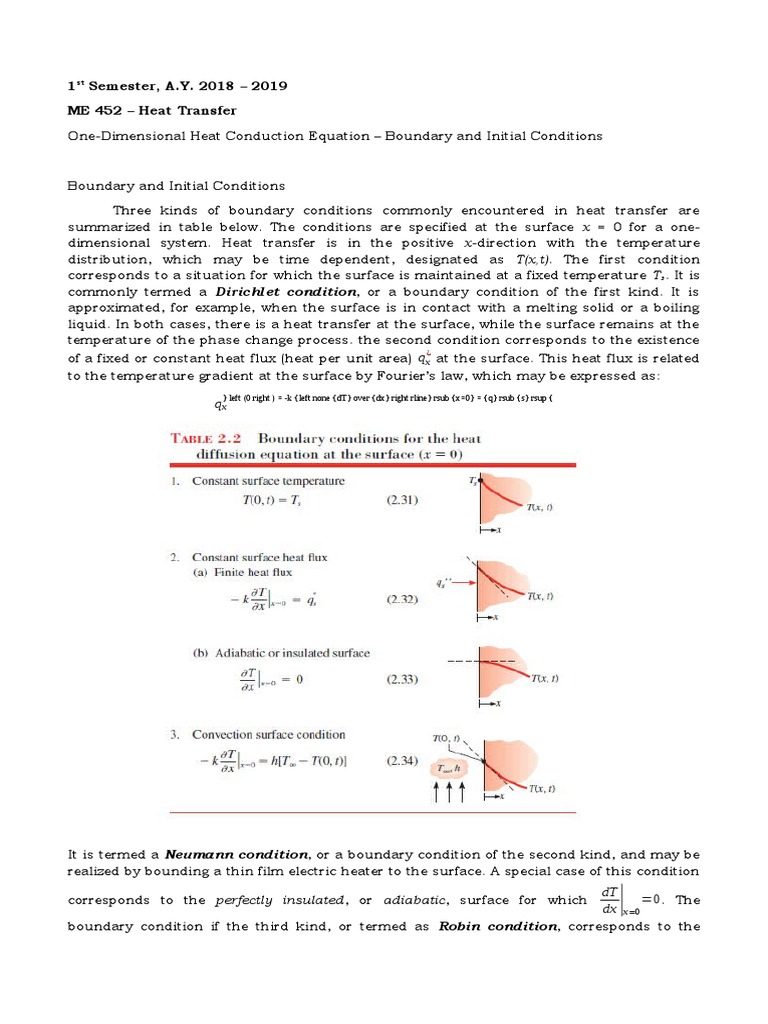 Heat Transfer: One-Dimensional Conduction | PDF | Heat Transfer ...