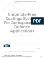 Chromate-Free Coatings Systems For Aerospace and Defence Applications - PRA World PDF