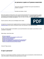 Descubra o Que e Buyer Persona e Quais Os 5 Passos Essenciais para Criar A Sua