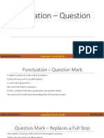 Punctuation - Question Mark: Business English Success Esforay GMBH