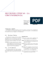 S08.s1 - SECCIONES CÓNICAS - CIRCUNFERENCIA