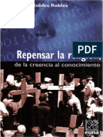 Repensar La Religion, de La Creencia Al Conocimiento