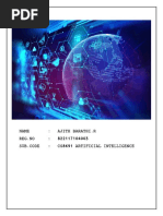 Ajith's Artificial Intelligence Assignment Unit2 PDF