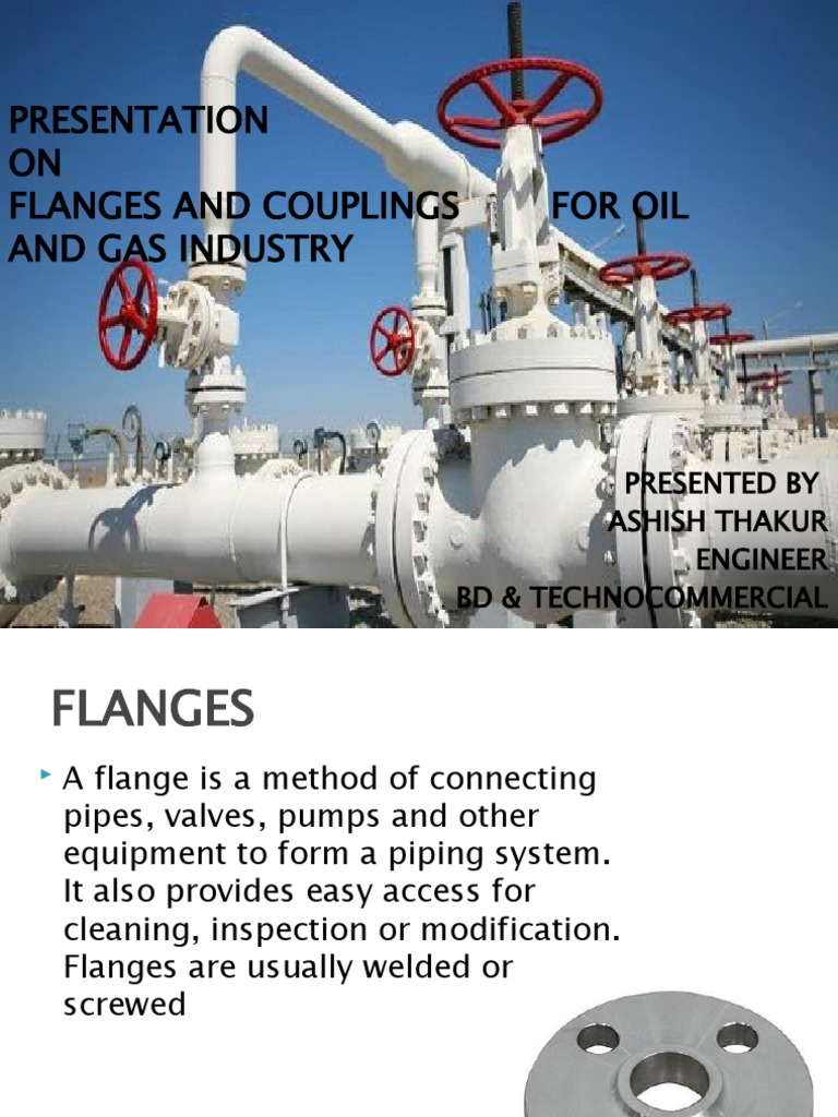 Flanges and Couplings in Oil & Gas | PDF | Pipe (Fluid Conveyance ...