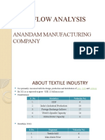 Cash Flow Analysis: Anandam Manufacturing Company