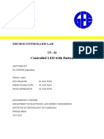 Controlled LED With Button: Microcontroller Lab TP - 02