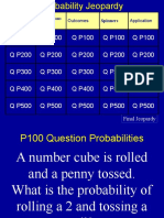 Probability Jeopardy