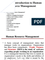 Unit - 1: Introduction To Human Resource Management