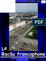 Le Bacău Francophone - 2018 PDF