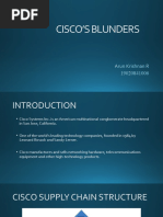 CISCO Supply Chain Planning | PDF | Inventory | Supply Chain