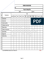 326-Project Training Plan Rev 000