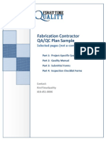 Welding Qualityplansample PDF