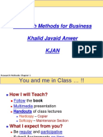 Research Methods For Business Khalid Javaid Anwer Kjan