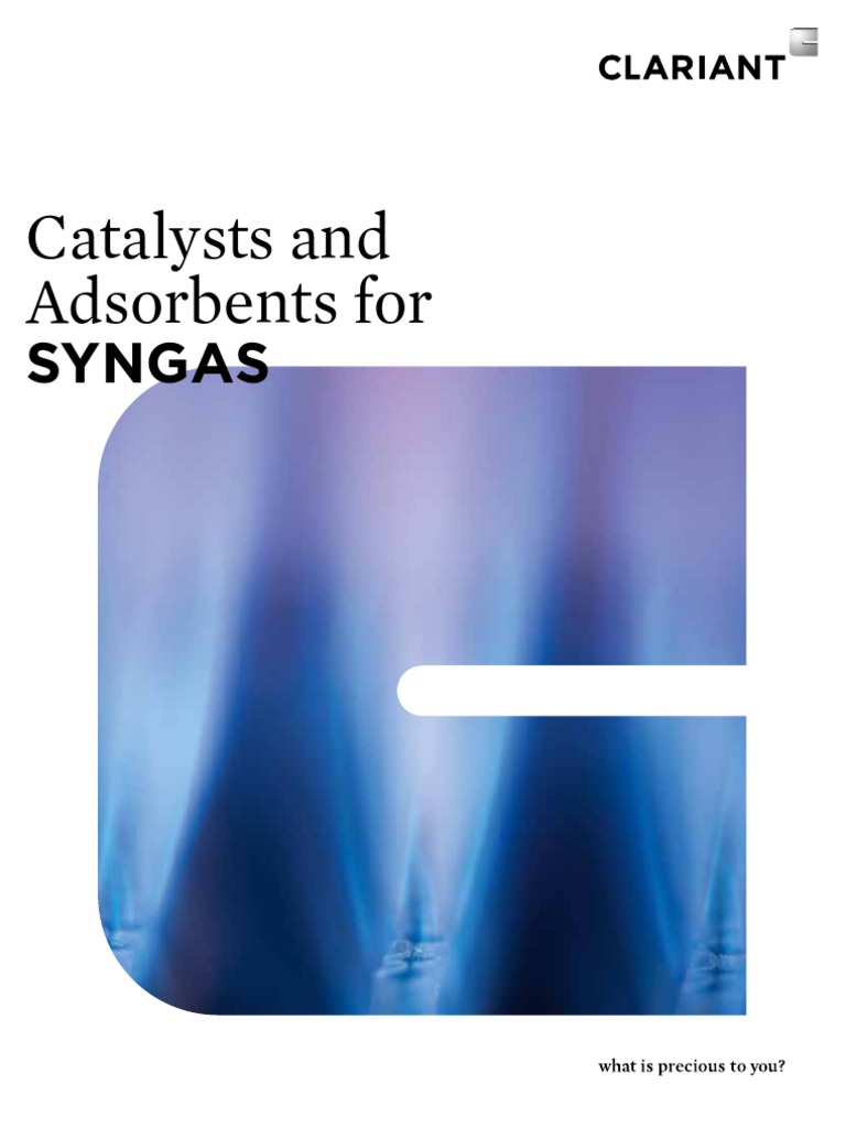 Clariant Brochure Catalysts and Adsorbents For Syngas 2017 EN | PDF ...