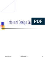 Informal Design Guidelines: March 23, 2008 DB:EER Model - 1 1