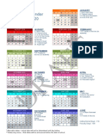 SchoolCalendar2019 20 PDF