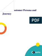 Create A Customer Persona and Journey