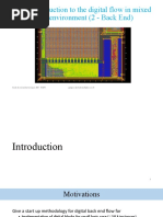 Introduction To The Digital Flow in Mixed Environment (2 - Back End)