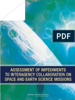 Assessment of Impediments To Interagency Collaboration On Space and Earth Science Missions