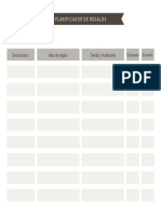 Planificador de Regalos PDF