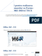 Ghid Pentru Realizarea Chestionarelor Pentru Evauare FORMS PDF