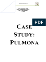Case Study On Pulmonary Embolism