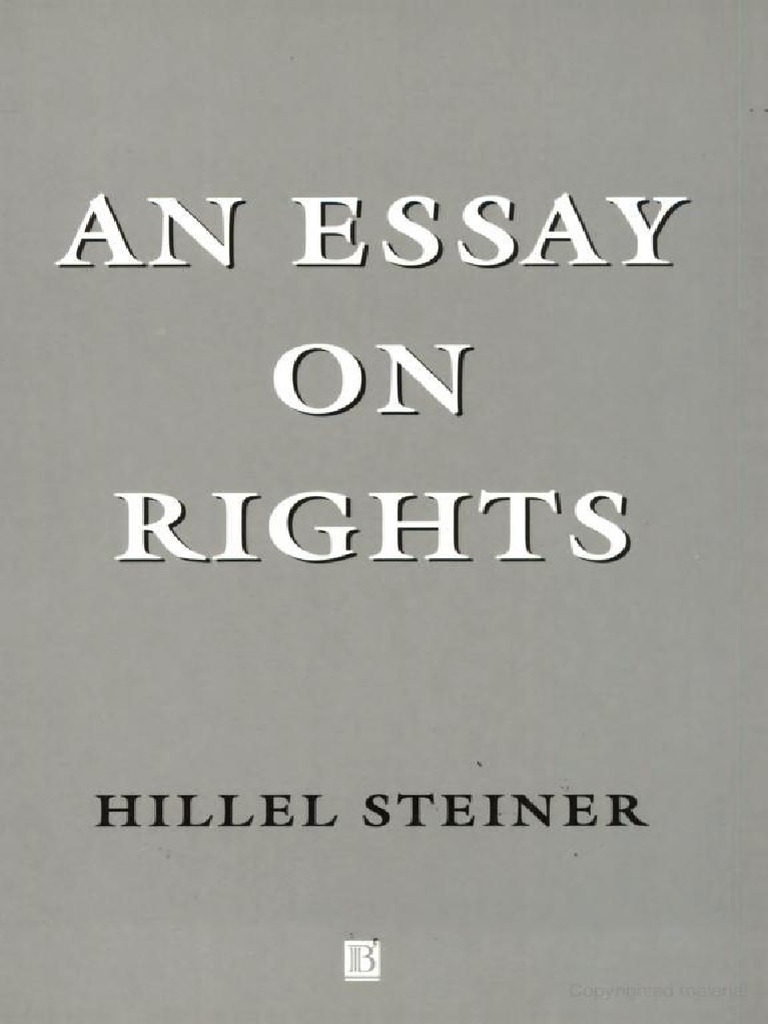 an essay on rights steiner