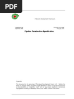 Method Statement For Pipeline Stringing | PDF | Pipe (Fluid Conveyance ...