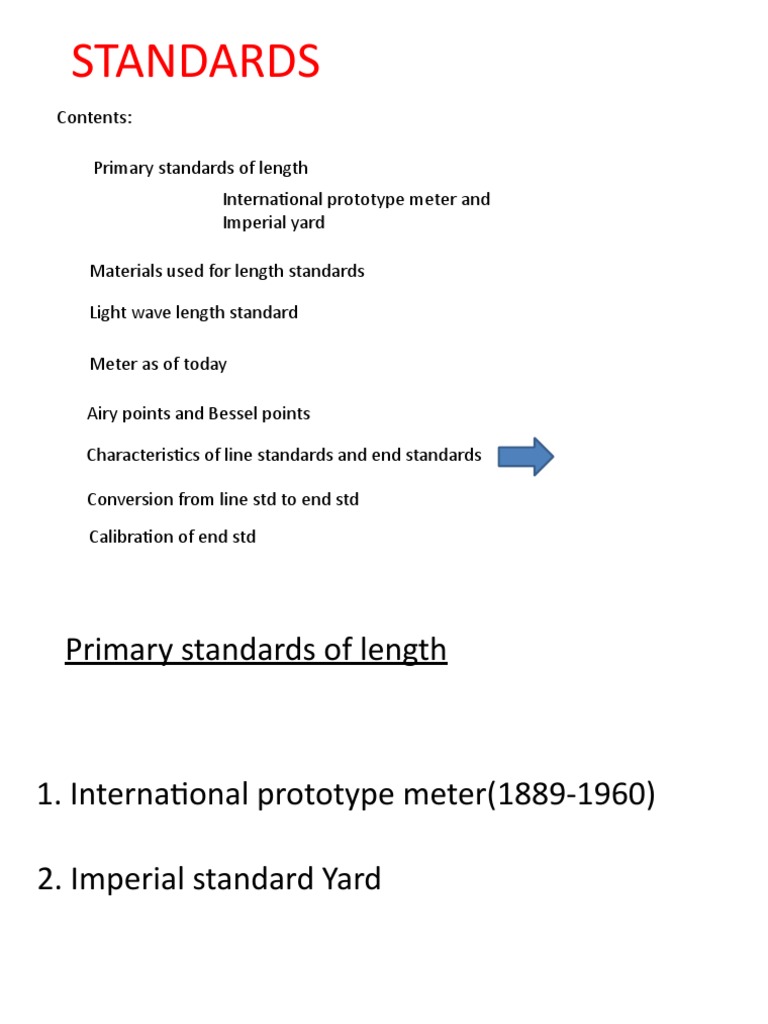 Standards of Length Measurement | PDF | Metre | Calibration