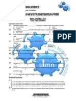 Grammar Accounts: English Test E11 First Half Syllabus