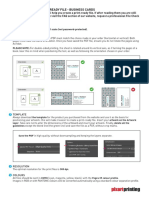 How To Create A Print-Ready File - Business Cards: File Format Format Orientation