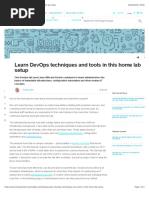 Learn DevOps Techniques and Tools in This Home Lab Setup