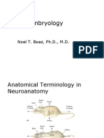 Neuro-Embryology: Noel T. Boaz, PH.D., M.D