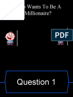 Who Wants To Be A Millionaire?