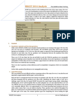 MH-CET 2014 Analysis PDF