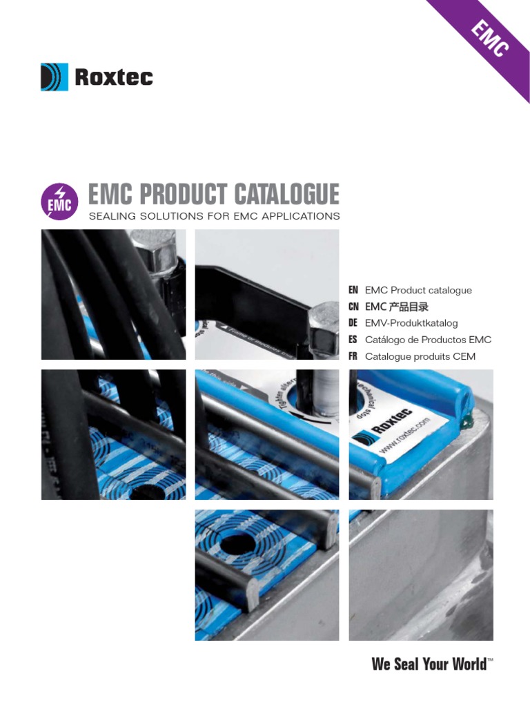 Roxtec Emc Cat en CN de Es FR PDF | PDF | Compatibilité ...