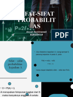 Sifat-Sifat Probabilitas