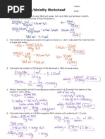Normality - Formula, Definition, Examples, Problems | PDF | Mole (Unit ...